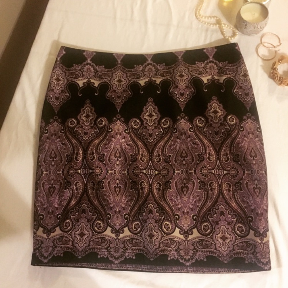 Paisley Patterned Skirt